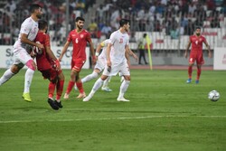 Iran Bahrain match