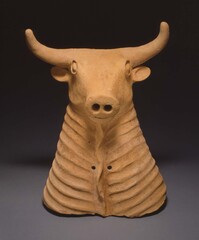 Spouted bull vessel; Gilan province; northern Iran; 1200-800 BC (Photo courtesy of Herberger Institute for Design and the Arts)