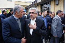 ہمدان میں بجلی کی تقسیم کے کئی پراجیکٹوں کا افتتاح