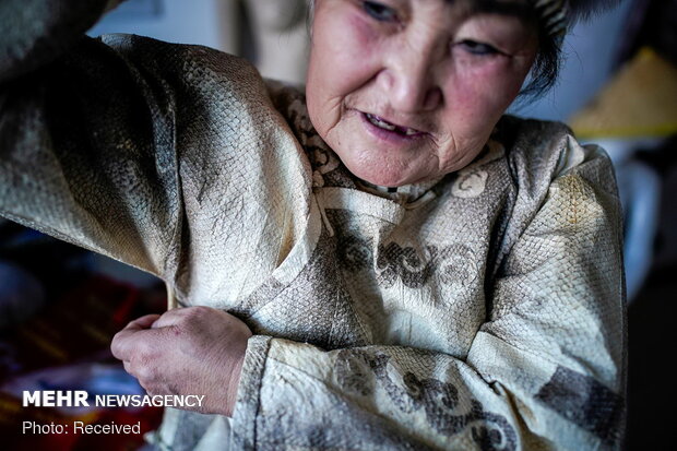 دوخت لباس با پوست ماهی در چین