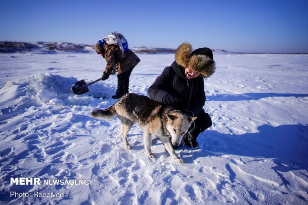 دوخت لباس با پوست ماهی در چین