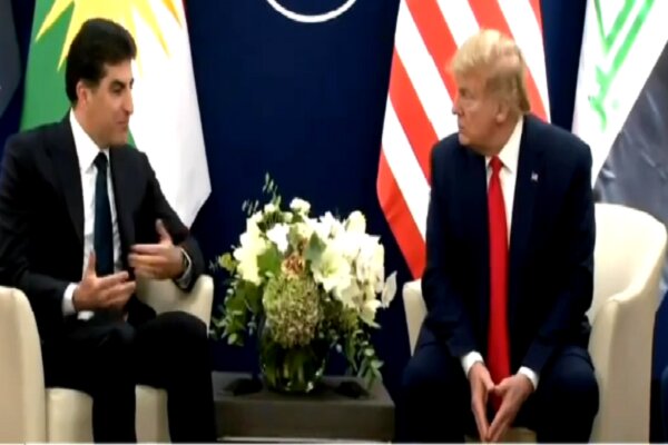 کۆبوونەوەی نێچیرڤان بارزانی و دۆناڵد ترامپ لە داڤۆس 