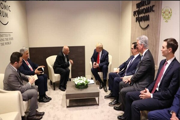 صدر ٹرمپ اور صدر اشرف غنی کی ملاقات