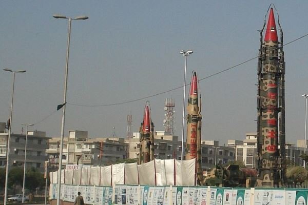 پاکستان موشک هسته‌ای سطح به سطح آزمایش کرد