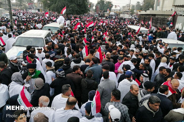 Iraqis’ anti-US rallies