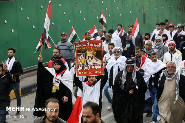 Iraqis’ anti-US rallies