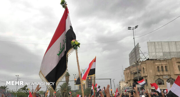 الحشود المليونية لإخراج القوات الأميركية في بغداد