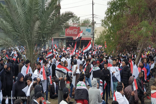 Iraqi demonstrators call for U.S. troop expulsion