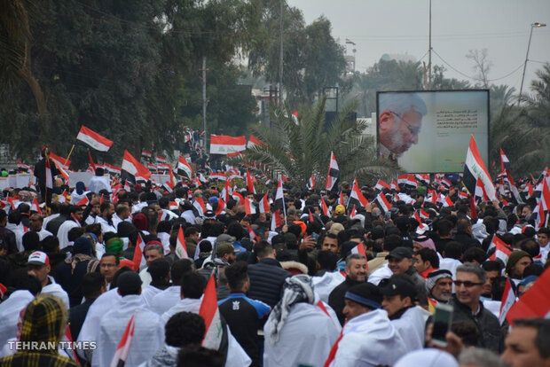 Iraqi demonstrators call for U.S. troop expulsion