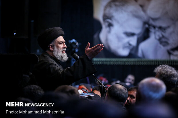 Memorial service for martyrs of resistance held in Tehran