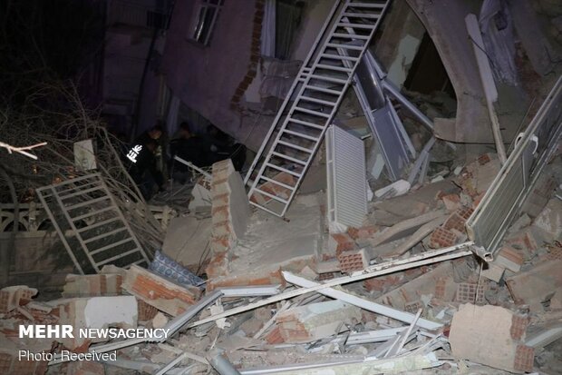 خسارات زمین لرزه ترکیه