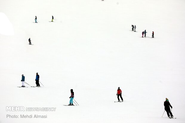 Papaei ski resort in Zanjan province