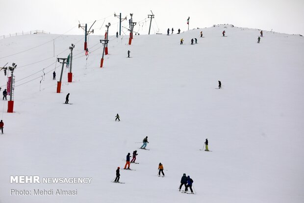 Papaei ski resort in Zanjan province