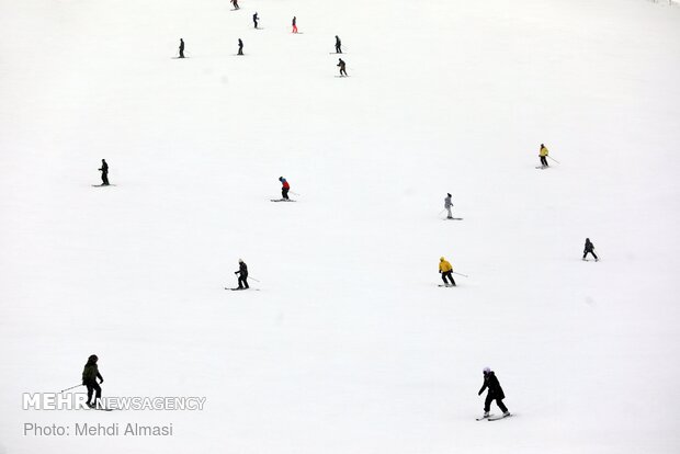 Papaei ski resort in Zanjan province