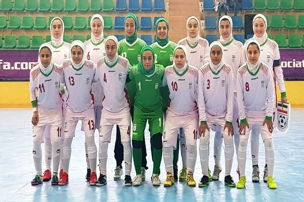  منتخب فتيات ايران لكرة الصالة يتوّج ببطولة كأس "كافا-2020" الدولية