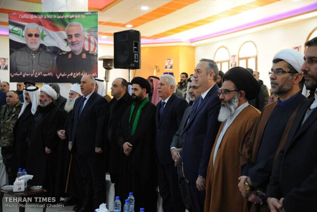 General Soleimani commemorated in Syria