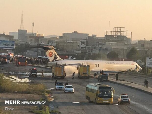 حادث طيران في محافظة خوزستان دون وقوع إصابات