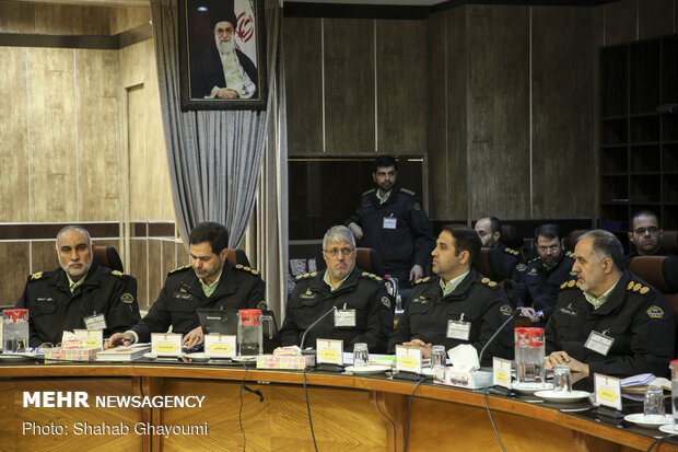 Meeting of Iran’s anti-narcotics police chiefs 