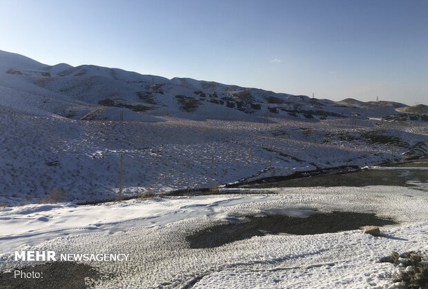 VIDEO: Snowfall in Fars province