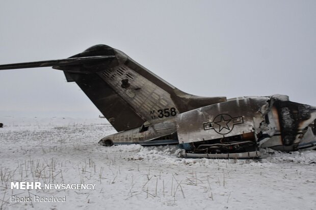 امریکی فوج نے غزنی میں تباہ ہونے والے طیارے کی تصدیق کرلی