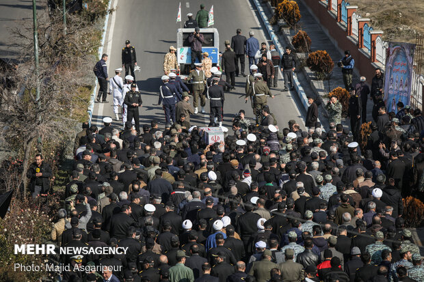 Funeral of an unknown martyr in Navy’s town