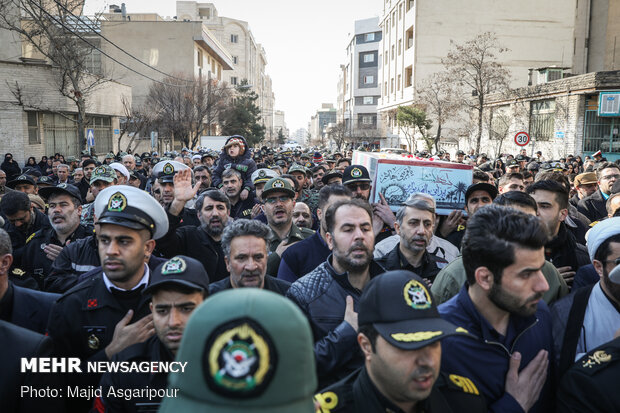 Funeral of an unknown martyr in Navy’s town