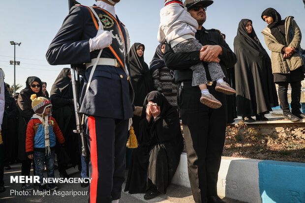 Funeral of an unknown martyr in Navy’s town