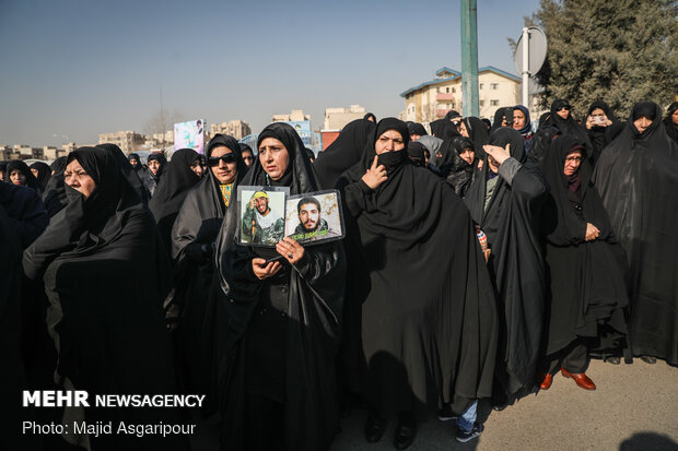 Funeral of an unknown martyr in Navy’s town