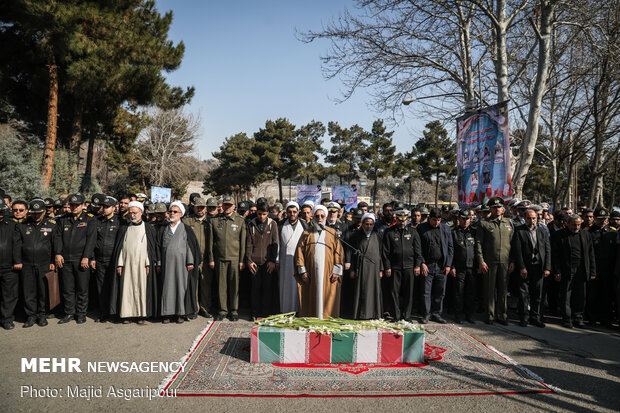 Funeral of an unknown martyr in Navy’s town