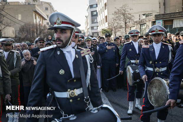 Funeral of an unknown martyr in Navy’s town