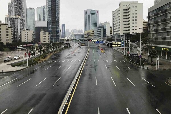 Aerial footage shows deserted streets of China’s Wuhan following Coronavirus outbreak