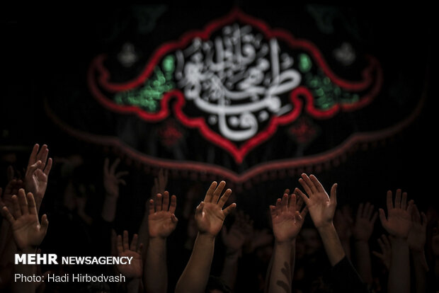 Mourning ceremony of martyrdom anniversary of Hazrat Fatemeh (PBUH) observed in Tehran…