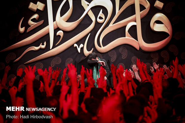 Mourning ceremony of martyrdom anniversary of Hazrat Fatemeh (PBUH) observed in Tehran…