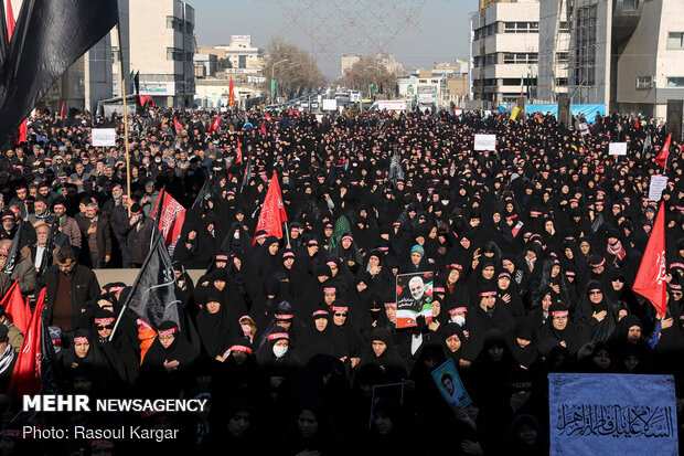 Hz. Fatımatüz Zehra (s.a) için matem töreni