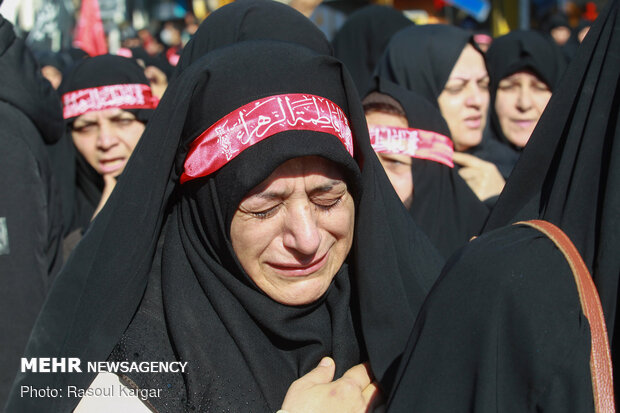 Hz. Fatımatüz Zehra (s.a) için matem töreni