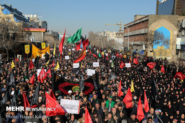 Hz. Fatımatüz Zehra (s.a) için matem töreni