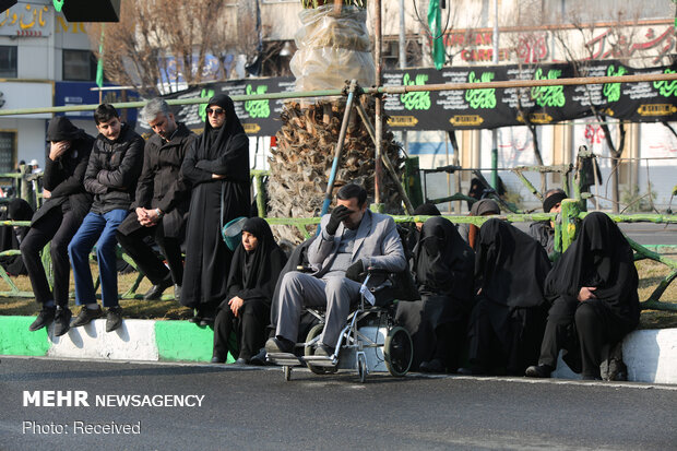 اجتماع فاطمیون در میدان هفت تیر تهران