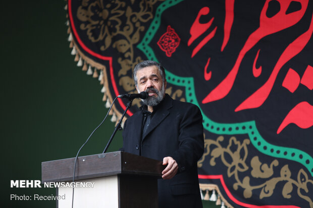 اجتماع فاطمیون در میدان هفت تیر تهران