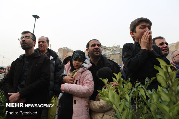 اجتماع فاطمیون در میدان هفت تیر تهران