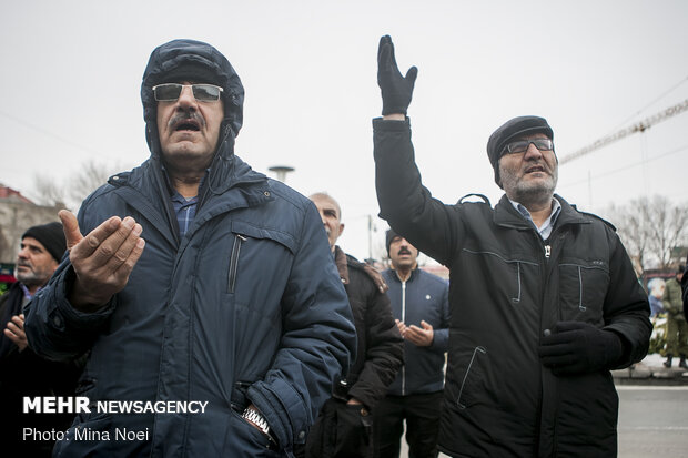 اجتماع بزرگ فاطمیون در تبریز