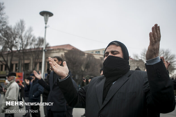 اجتماع بزرگ فاطمیون در تبریز