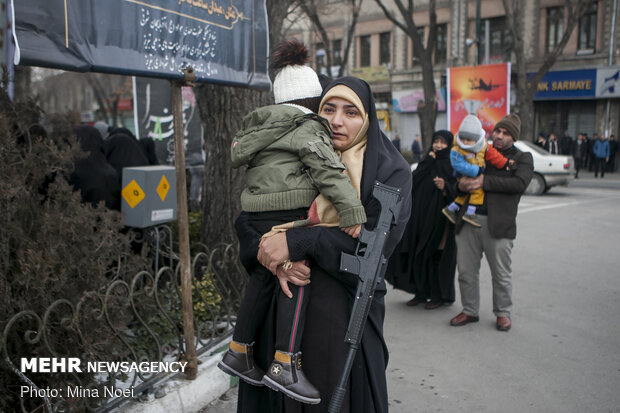 اجتماع بزرگ فاطمیون در تبریز