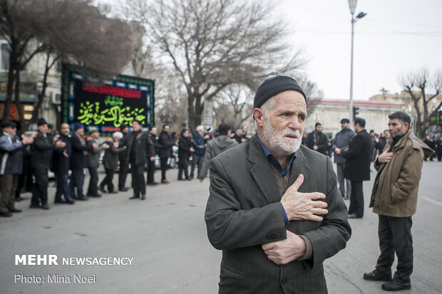 اجتماع بزرگ فاطمیون در تبریز