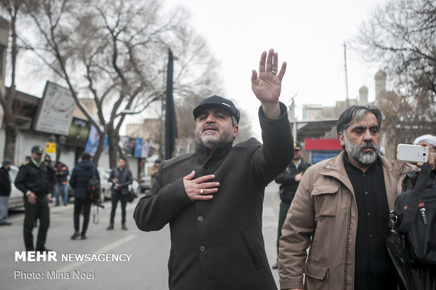 اجتماع بزرگ فاطمیون در تبریز