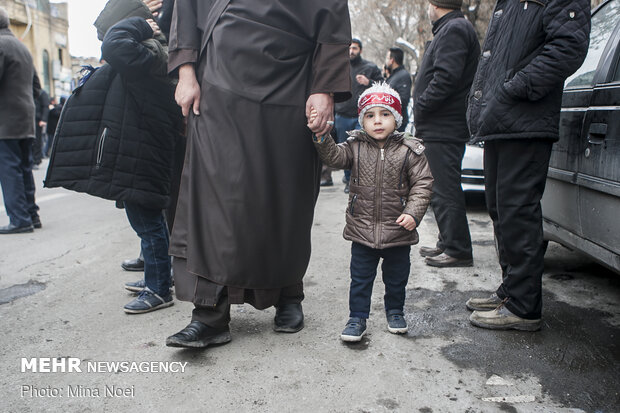 اجتماع بزرگ فاطمیون در تبریز