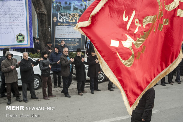 اجتماع بزرگ فاطمیون در تبریز