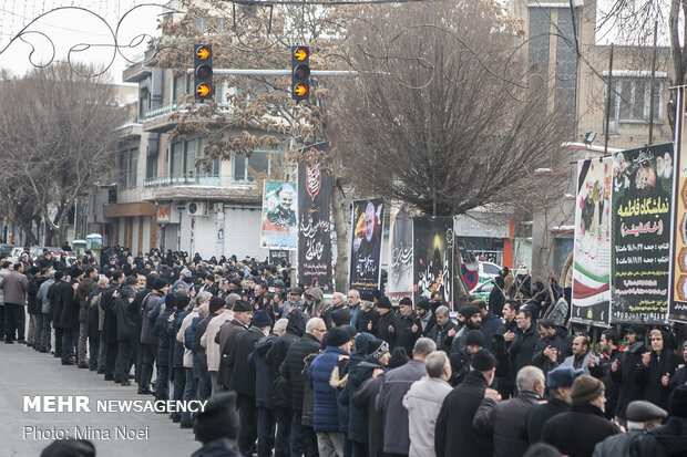 اجتماع بزرگ فاطمیون در تبریز