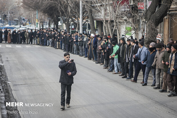 اجتماع بزرگ فاطمیون در تبریز