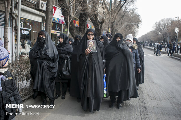 اجتماع بزرگ فاطمیون در تبریز