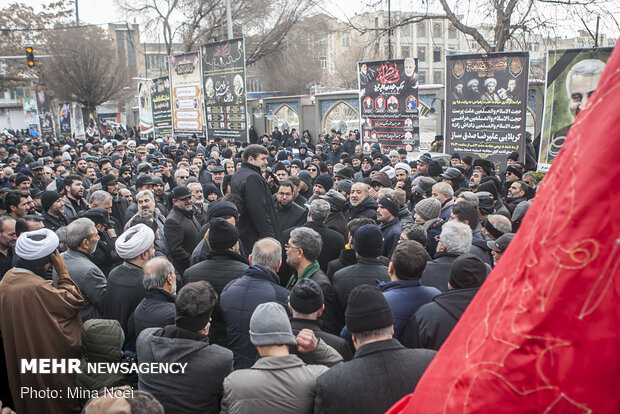 اجتماع بزرگ فاطمیون در تبریز